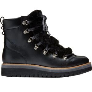 Zerogrand Cole Haan Womens Lodge Hiker Casual Ankle Boots Size 7 Black Winter